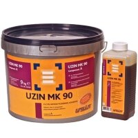 Двухкомпонентный полиуретановый паркетный клей UZIN MK90 10 кг